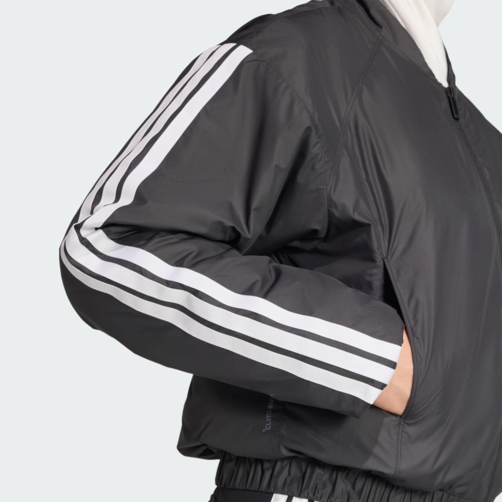 Imagem 5 do produto Jaqueta adidas Bomber Insulated Essentials CLIMAWARM Três Listras Feminina