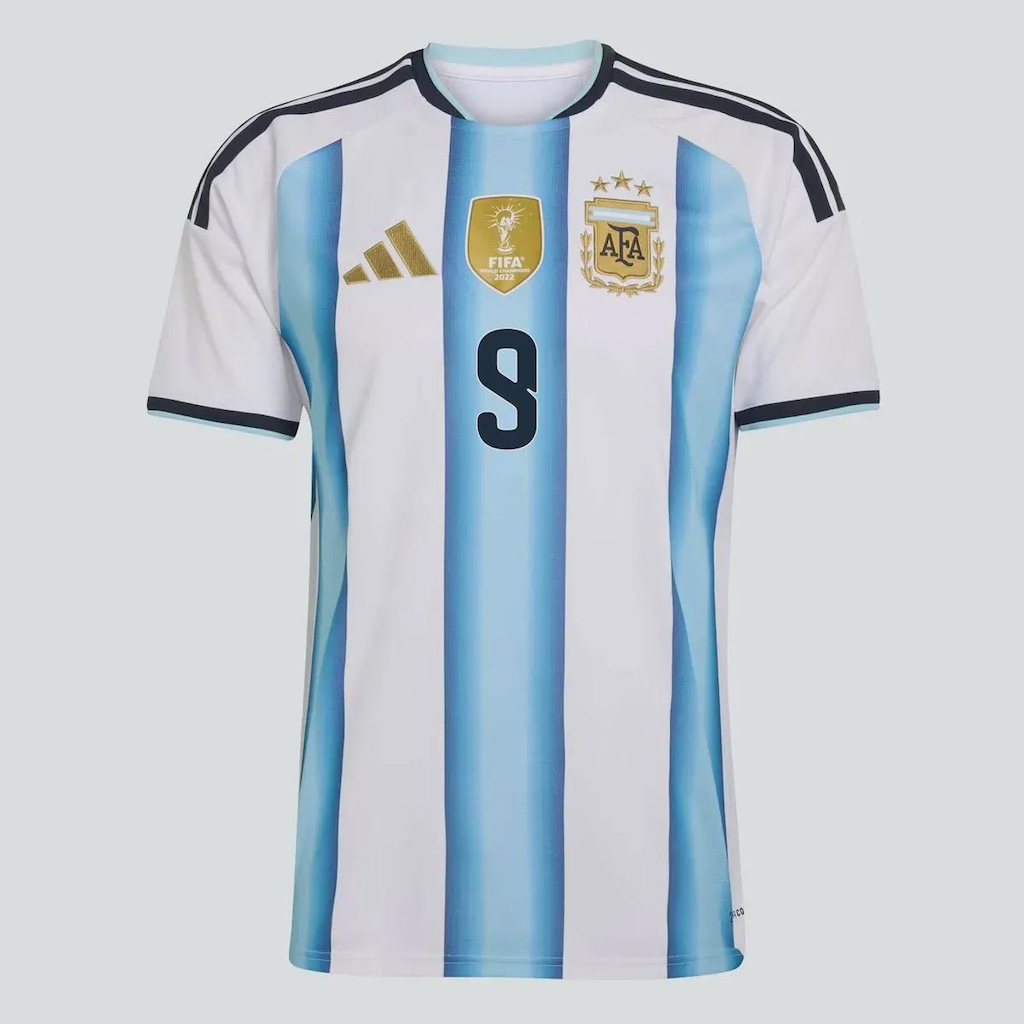 Imagem 2 do produto Camisa Argentina I 26/27 9 J. Alvarez adidas Masculina