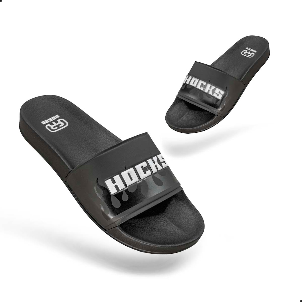 Imagem 3 do produto Chinelo Slide Hocks Grito Fire Black Unissex