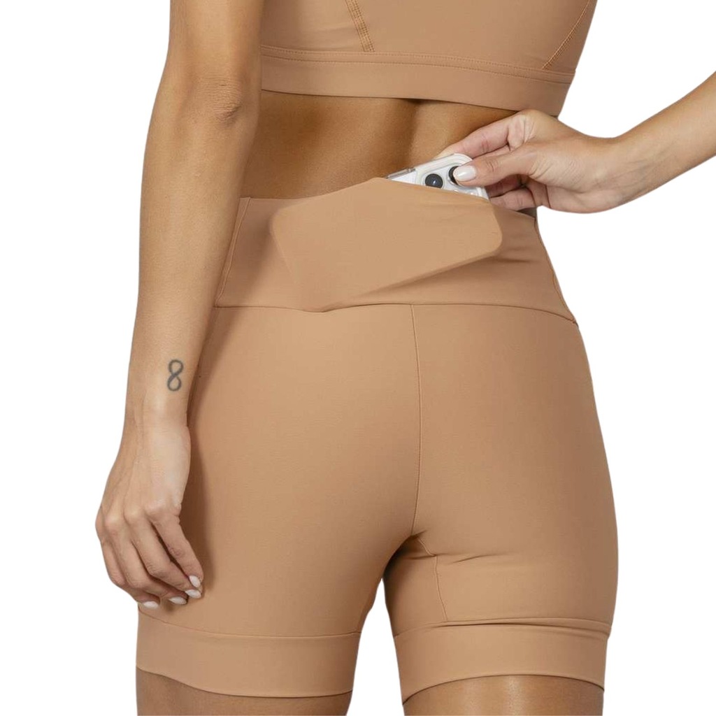 Imagem 3 do produto Bermuda Blocking Baixa Pace 11288 Run More Feminina