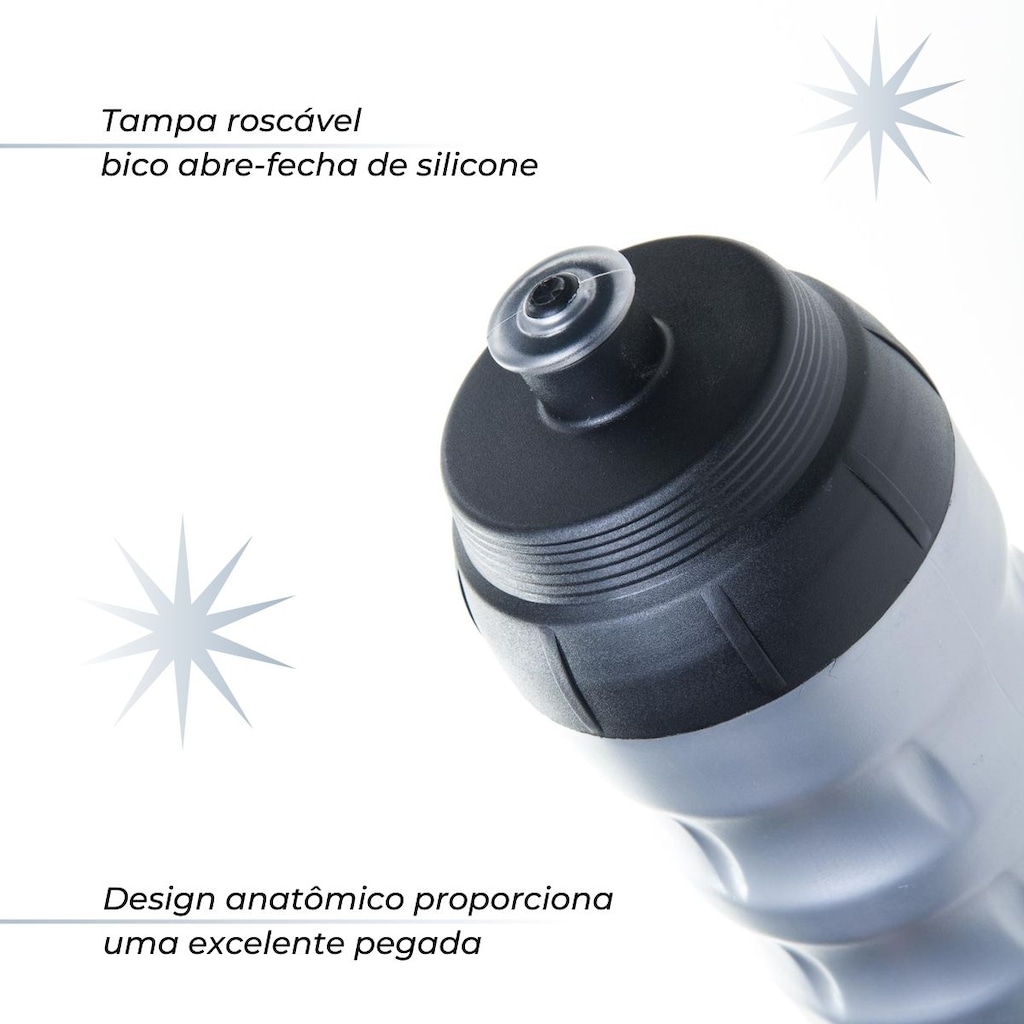 Imagem 3 do produto Caramanhola garrafa térmica água bicicleta 550 ml Isotérmica