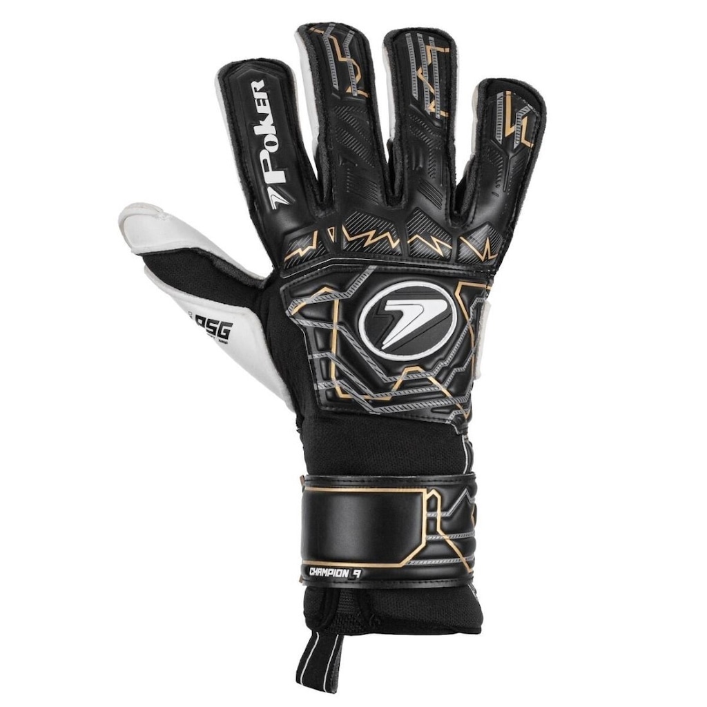 Imagem 3 do produto Luva de Goleiro Poker Profissional Champion 9 Masculina