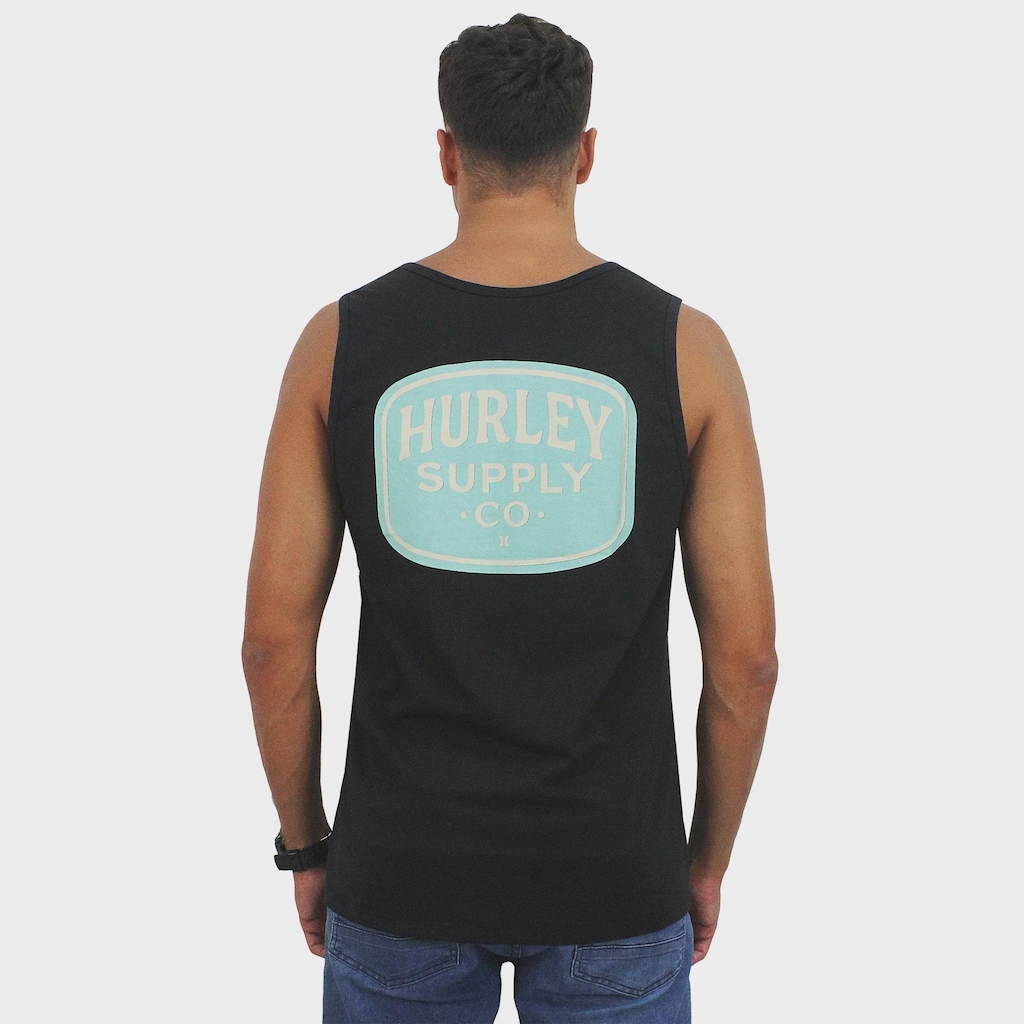 Imagem 2 do produto Camiseta Regata Hurley Supply Co Black - Masculina