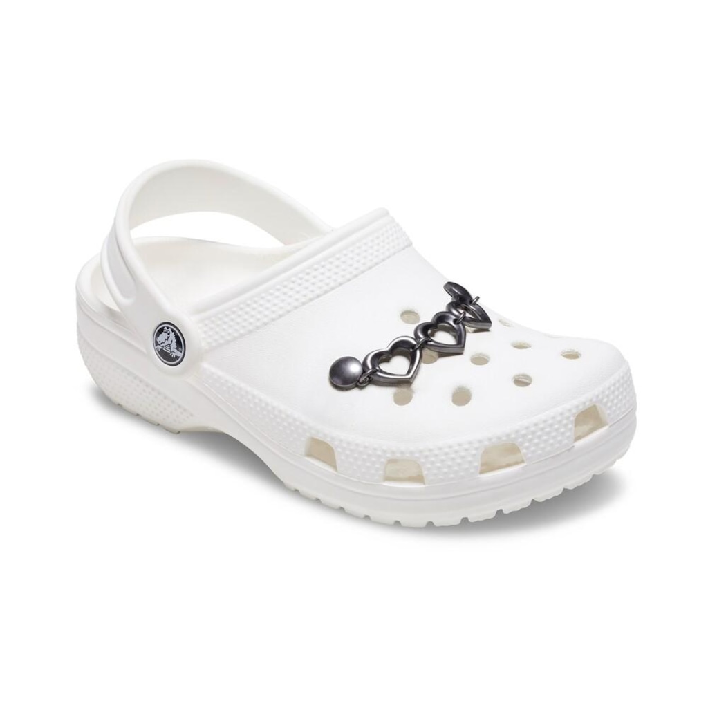 Imagem 2 do produto Jibbitz Crocs Corrente Coração Triplo