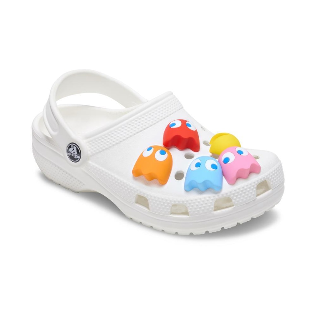 Imagem 2 do produto Kit Jibbitz Crocs PacMan Pack Com 5 Peças