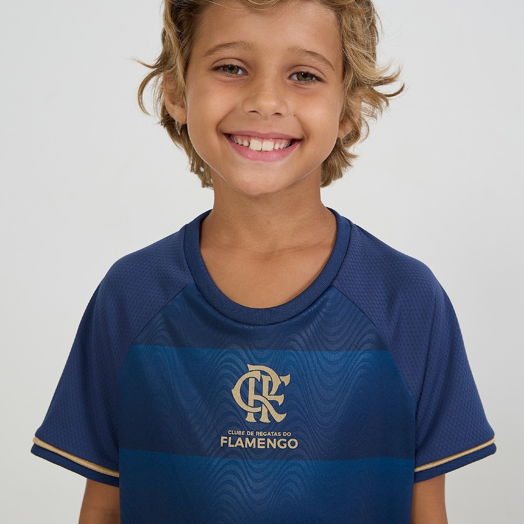 Imagem 2 do produto Camisa do Flamengo Frequência Braziline - Infantil