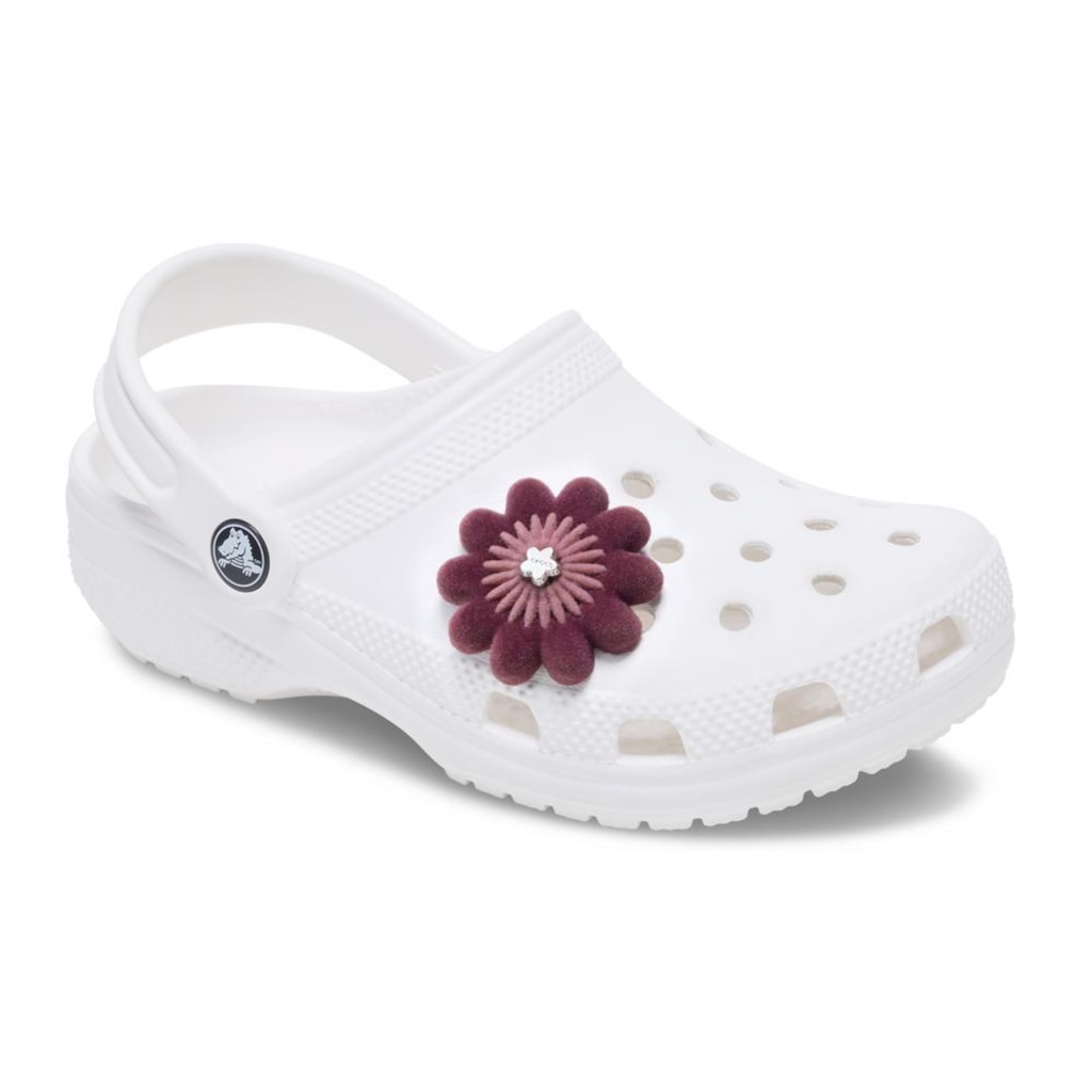 Imagem 2 do produto Jibbitz Crocs Flor de Veludo Escuro