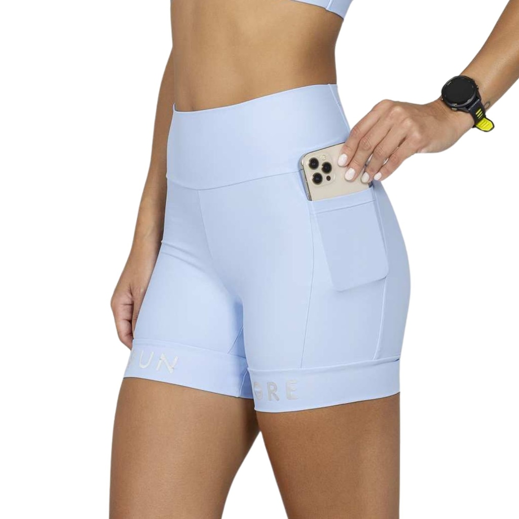 Imagem 3 do produto Bermuda Blocking Baixa Pace 11288 Run More Feminina
