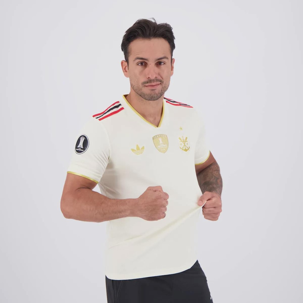 Imagem 2 do produto Camisa do Flamengo III 25/26 Campeão Libertadores adidas Masculina