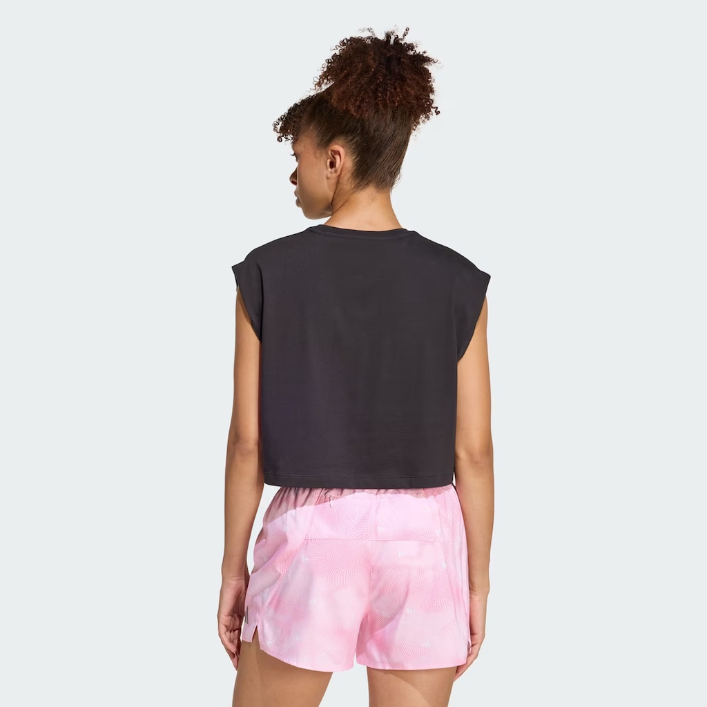 Imagem 2 do produto Camiseta adidas Run Ess Crop Feminina