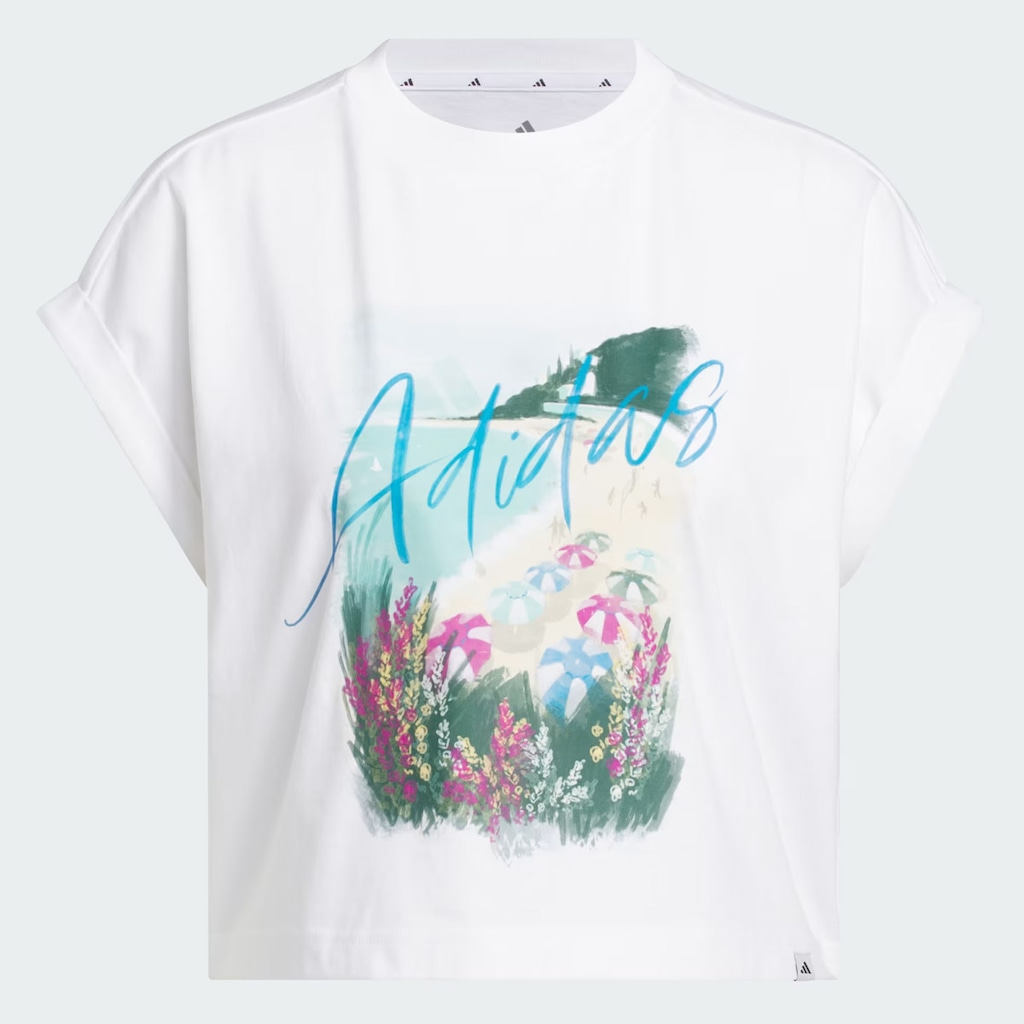 Imagem 4 do produto Camiseta Cropped adidas Destiadi 30 T Feminina