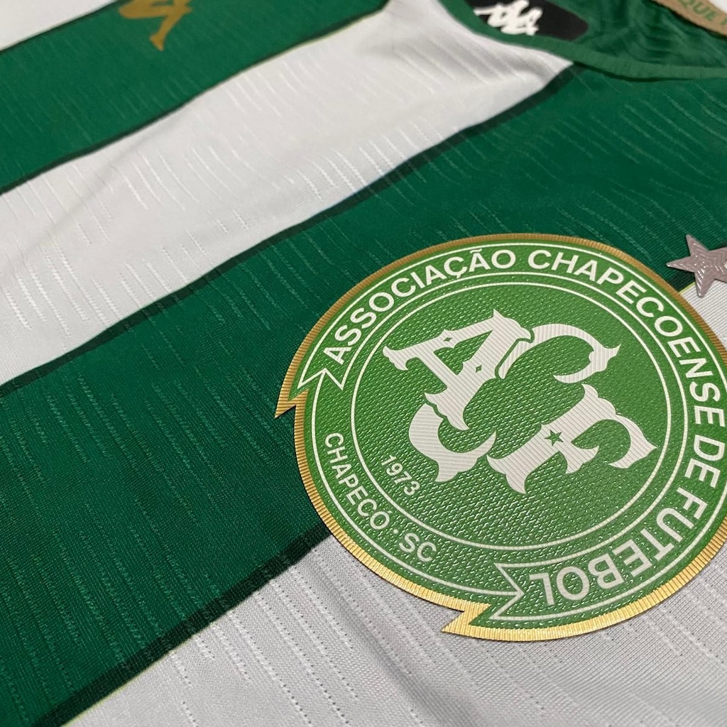 Imagem 3 do produto Camisa Do Chapecoense Kappa 2026 Uniforme 1 Torcedor - Masculino