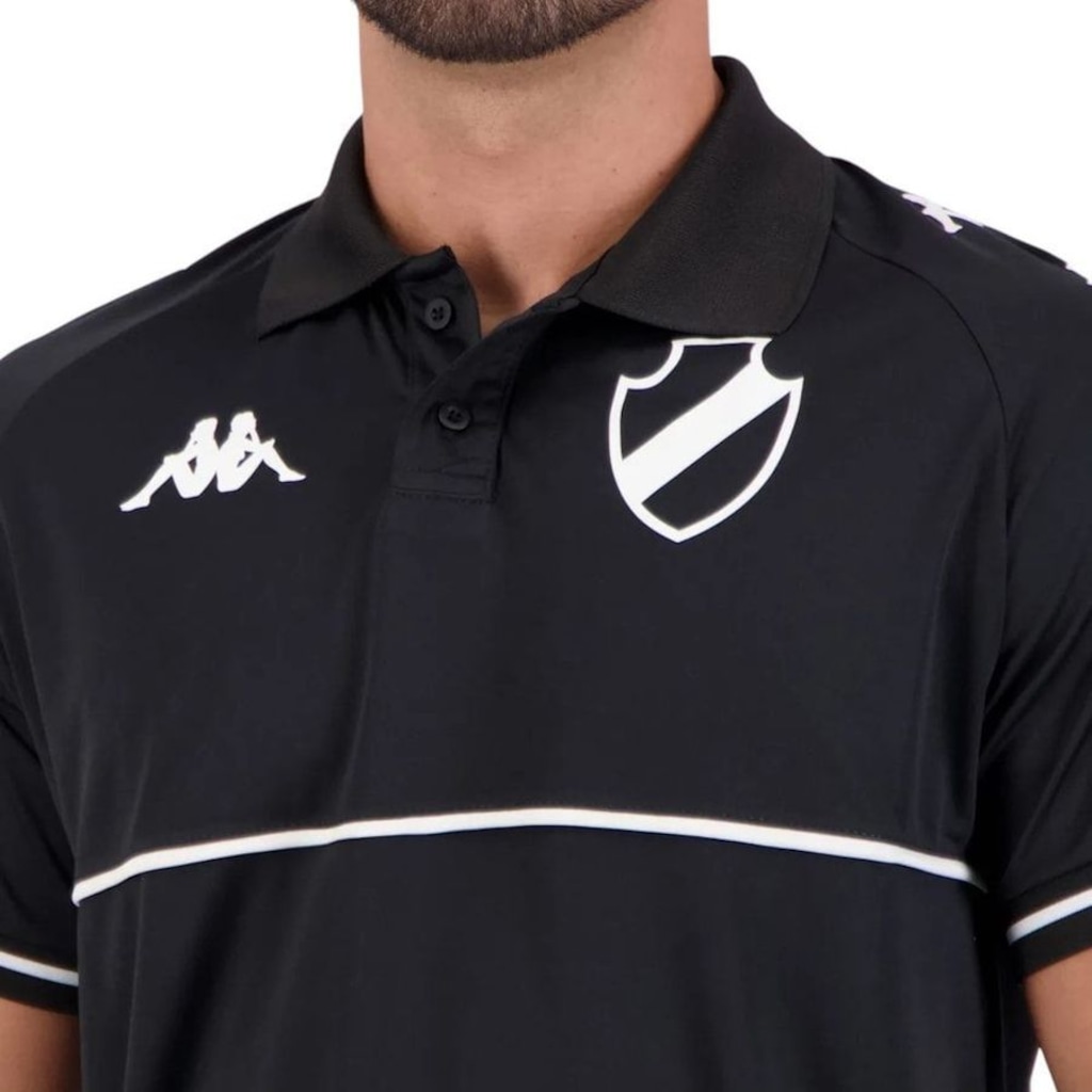 Imagem 3 do produto Camisa Polo Kappa Vasco Monochromatic Masculina