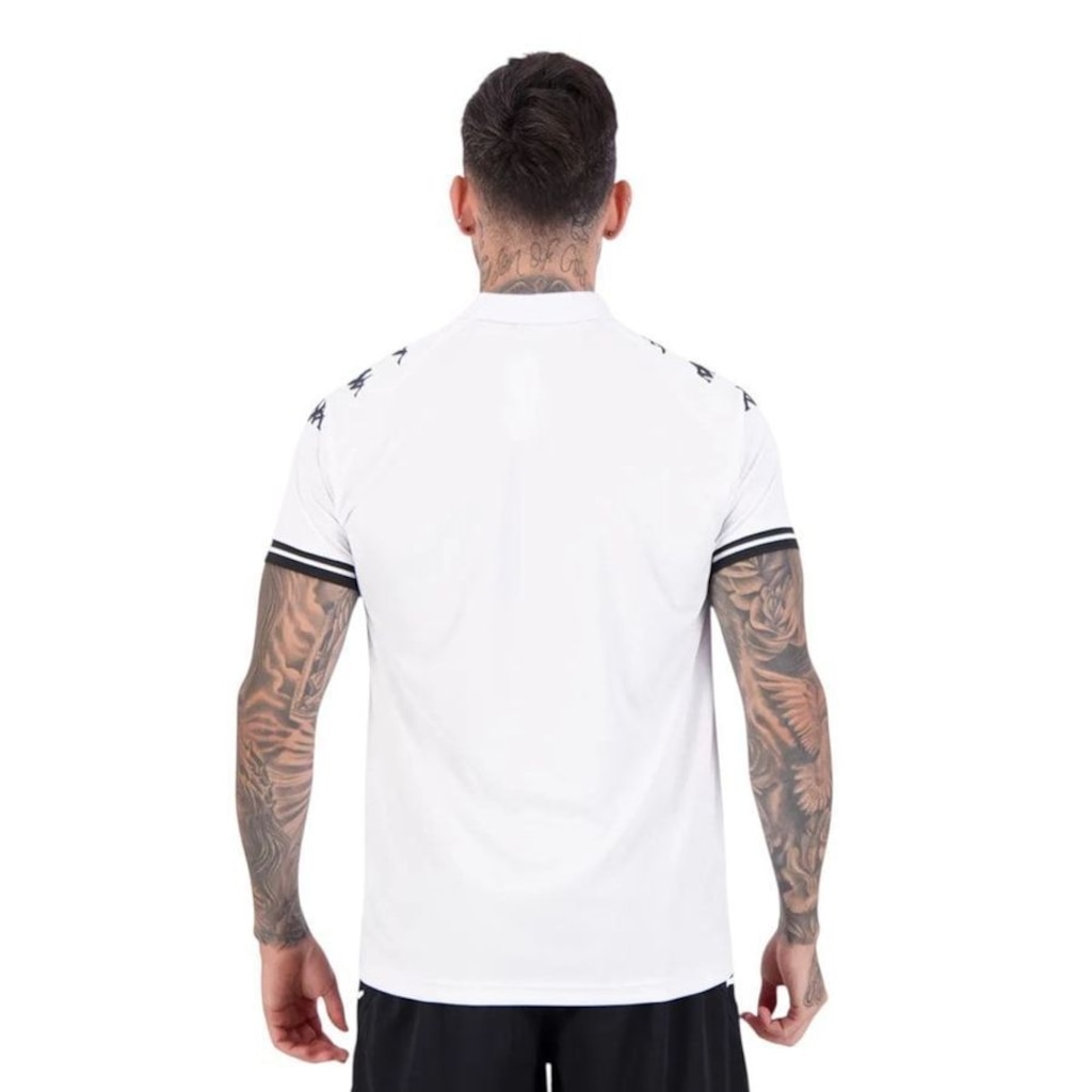 Imagem 2 do produto Camisa Polo Kappa Vasco Monochromatic Masculina