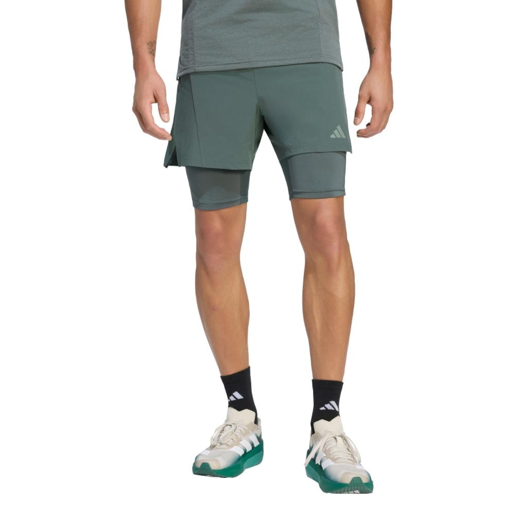Imagem 1 do produto Shorts D4t Workout 2 Em 1 adidas Masculino