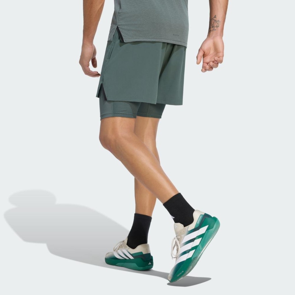 Imagem 2 do produto Shorts D4t Workout 2 Em 1 adidas Masculino