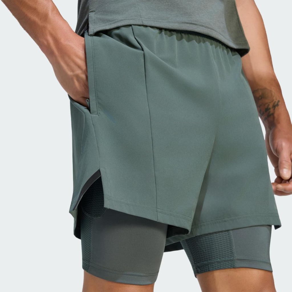 Imagem 3 do produto Shorts D4t Workout 2 Em 1 adidas Masculino