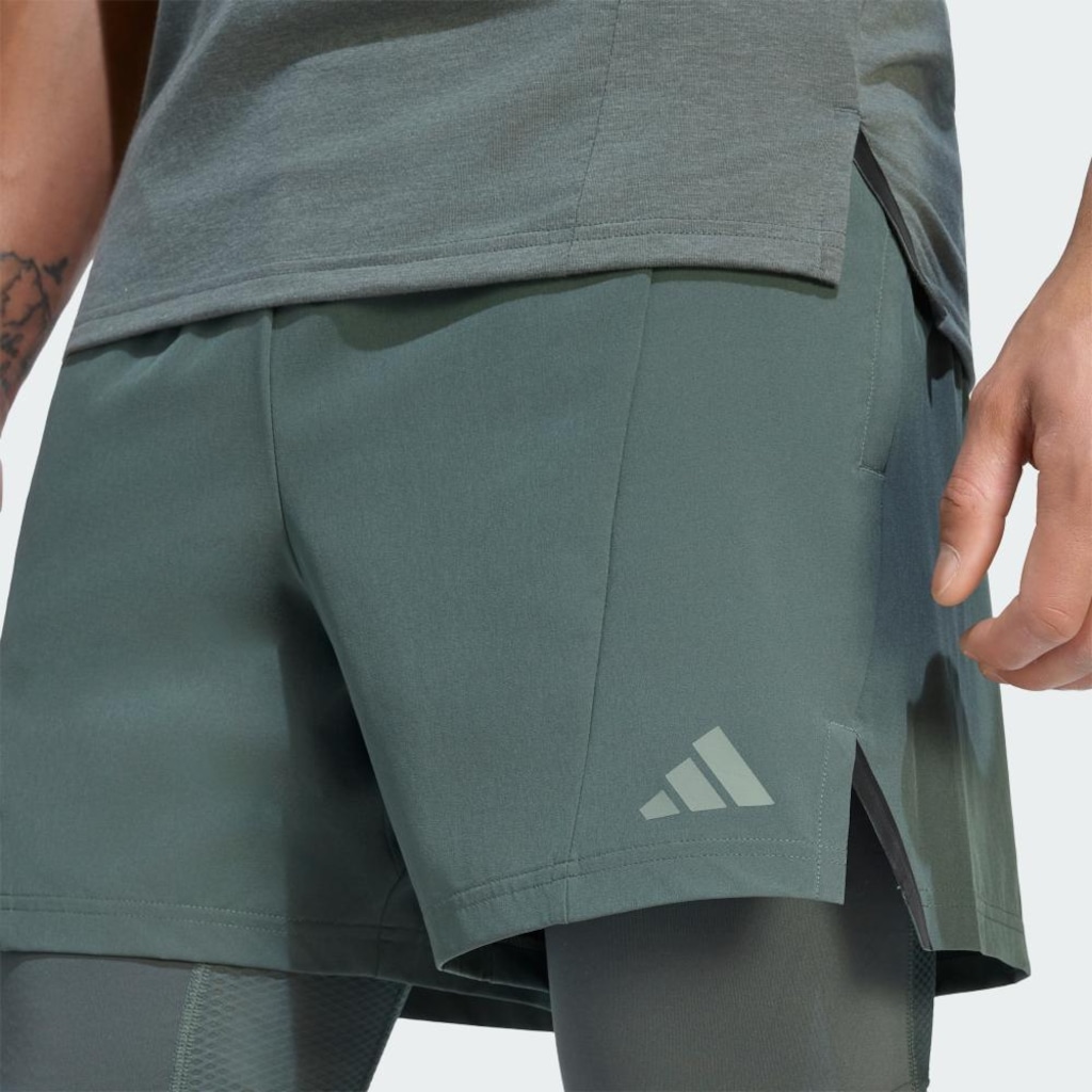 Imagem 4 do produto Shorts D4t Workout 2 Em 1 adidas Masculino