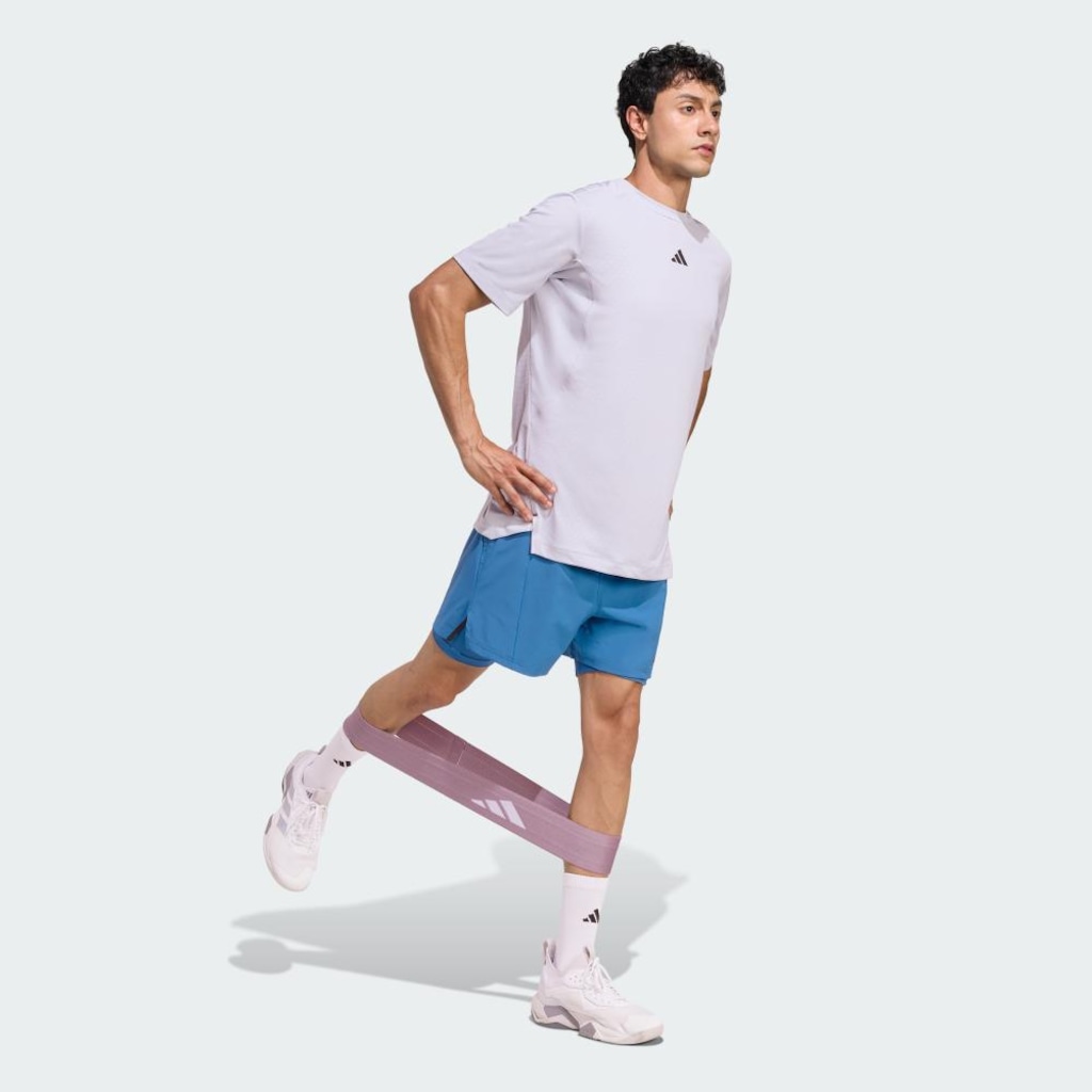 Imagem 4 do produto Shorts D4t Workout 2 Em 1 adidas Masculino