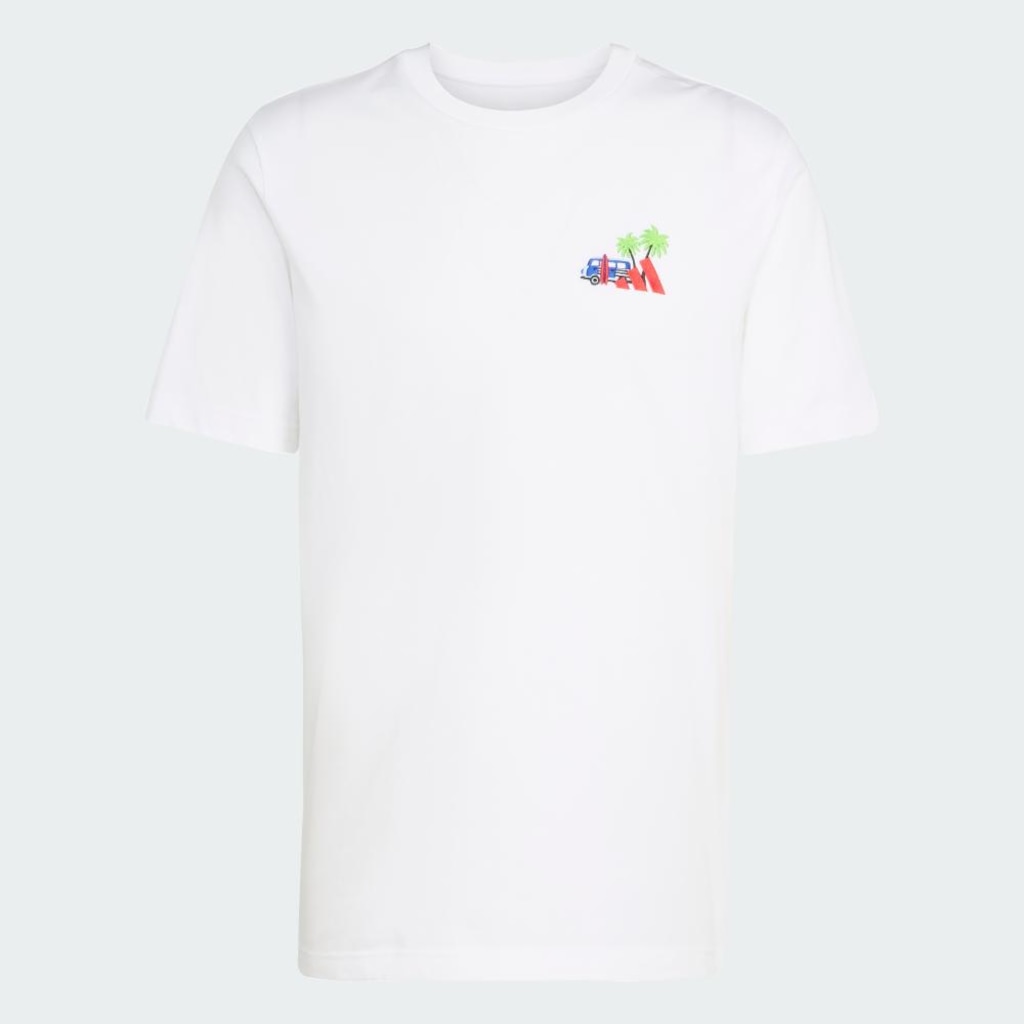 Imagem 2 do produto Camiseta Bordado Pequeno Estampa Surf adidas Masculina