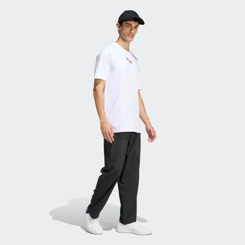 Imagem 4 do produto Camiseta Bordado Pequeno Estampa Futebol adidas Masculina