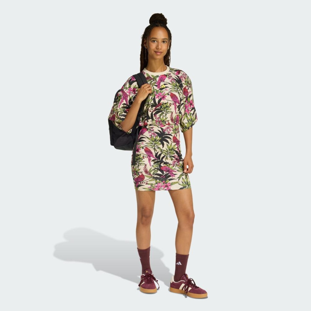 Imagem 4 do produto Vestido adidas X Farm Rio adidas Feminino