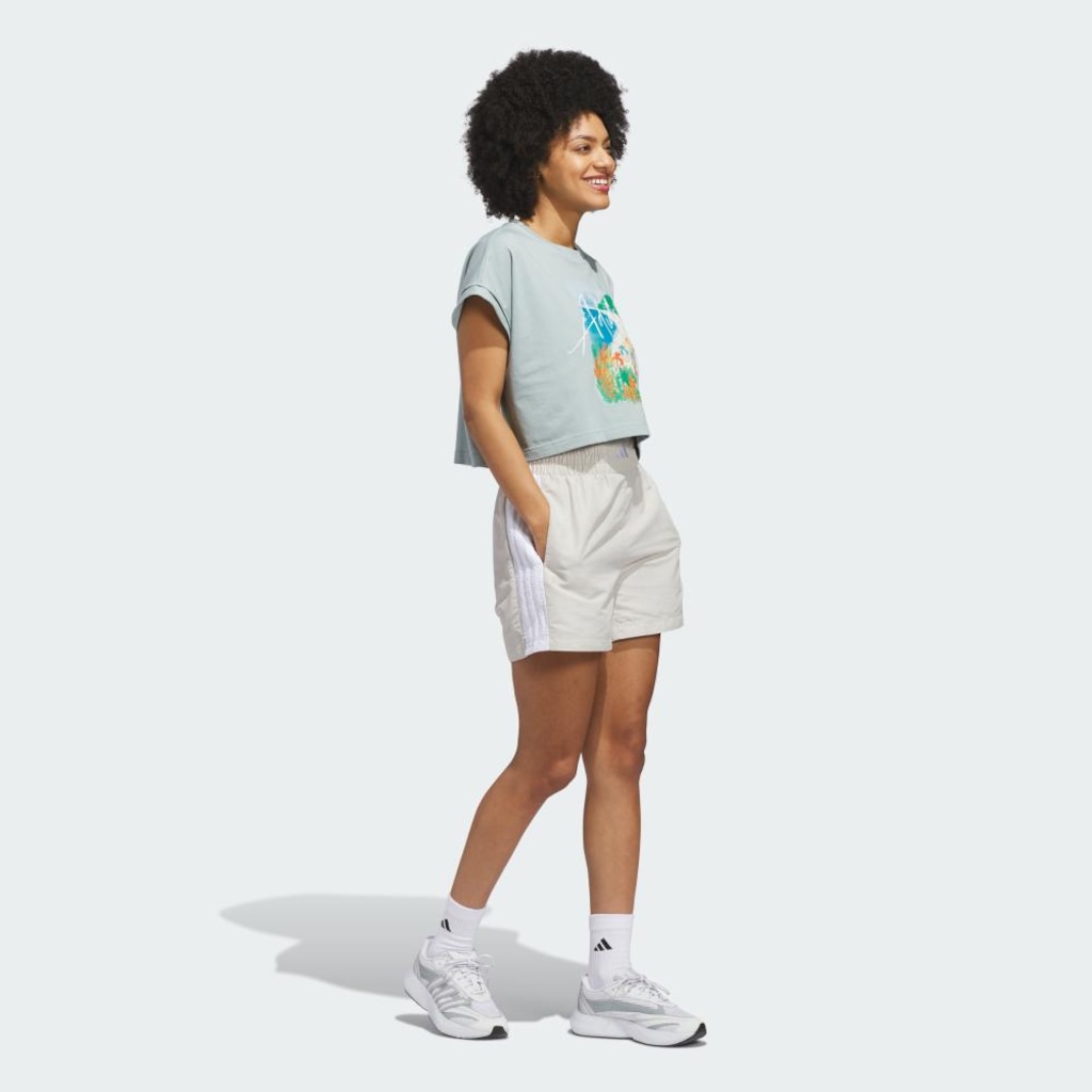 Imagem 4 do produto Camiseta Estampada Summer Romance adidas Feminina