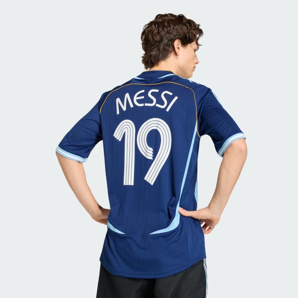 Imagem 3 do produto Camisa Argentina II Messi Seleção 2006 adidas Masculina