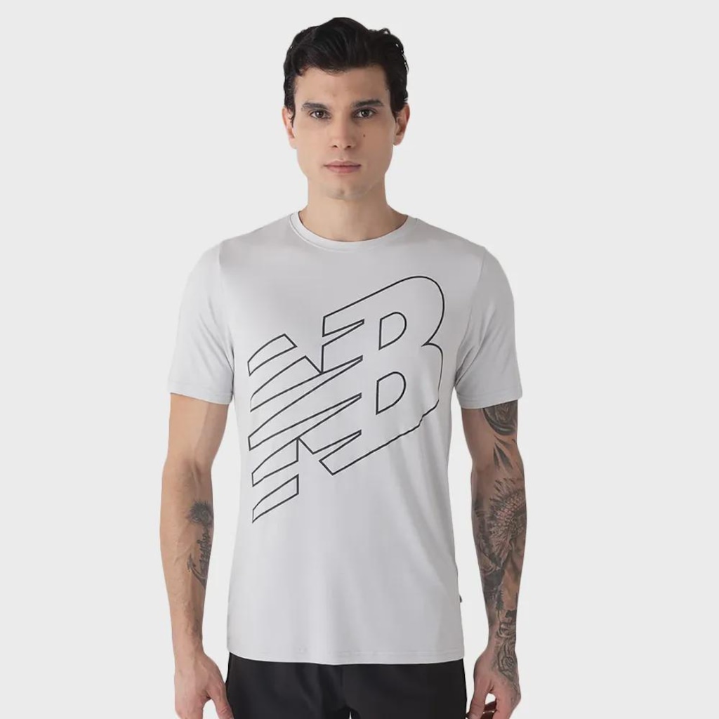 Imagem 2 do produto Camiseta New Balance Logo Performance Masculina