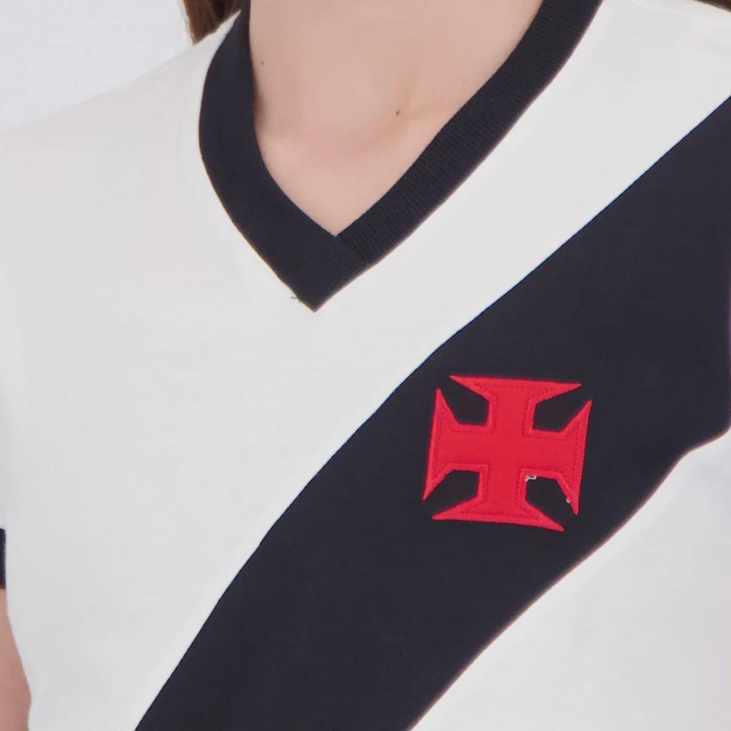 Imagem 5 do produto Camisa Vasco da Gama 1948 Retrô Feminina