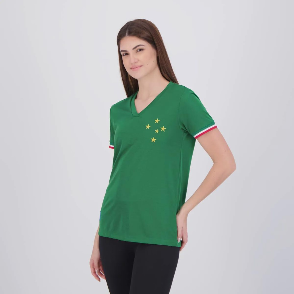 Imagem 3 do produto Camisa Cruzeiro Retrô Palestra Feminina