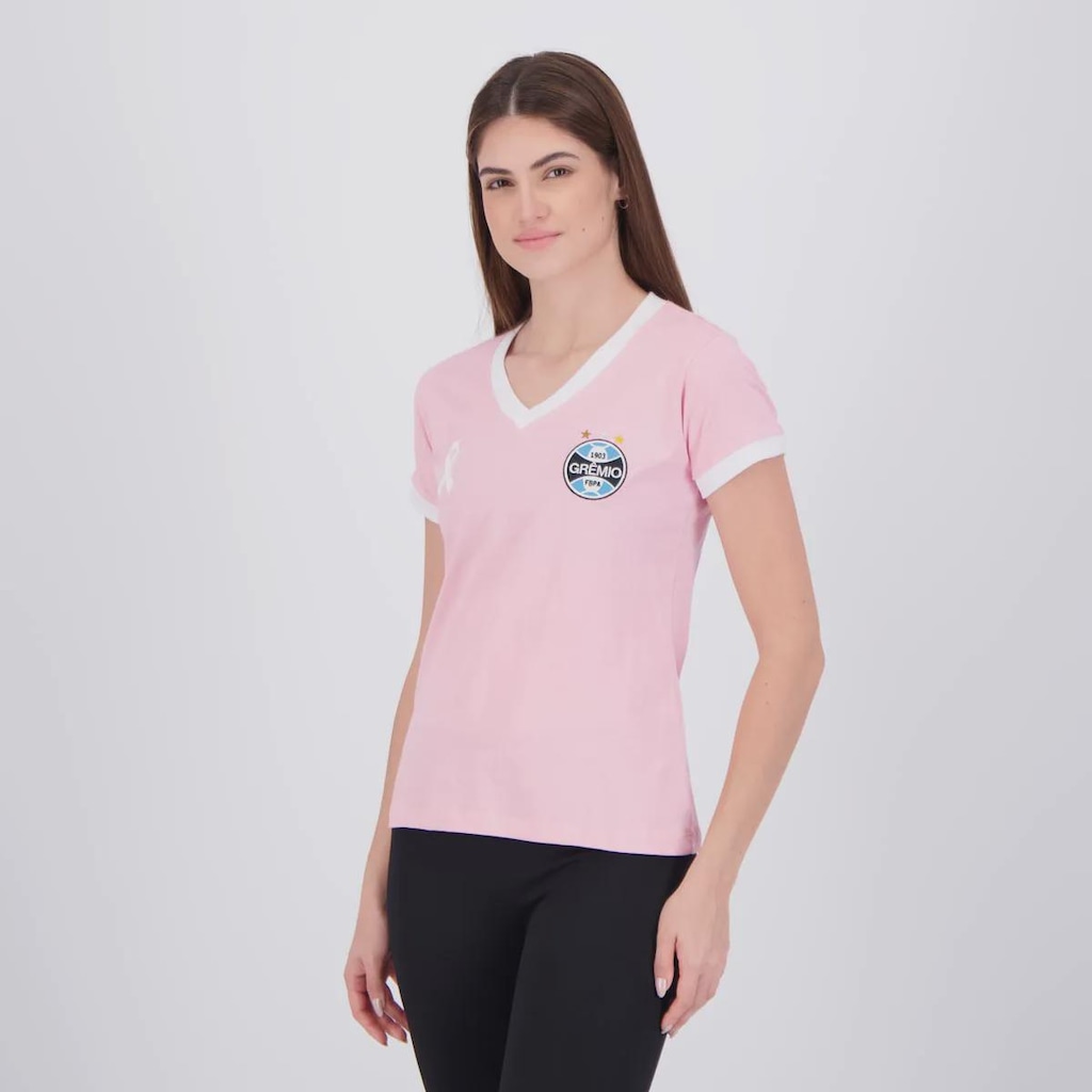 Imagem 3 do produto Camisa Grêmio Outubro Rosa Feminina