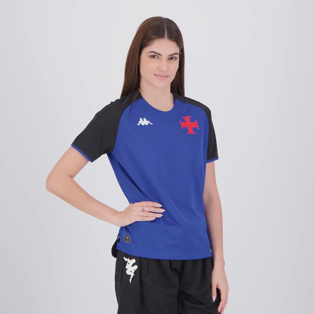 Imagem 2 do produto Camisa do Vasco da Gama Treino Goleiro 25/26 Kappa Feminina