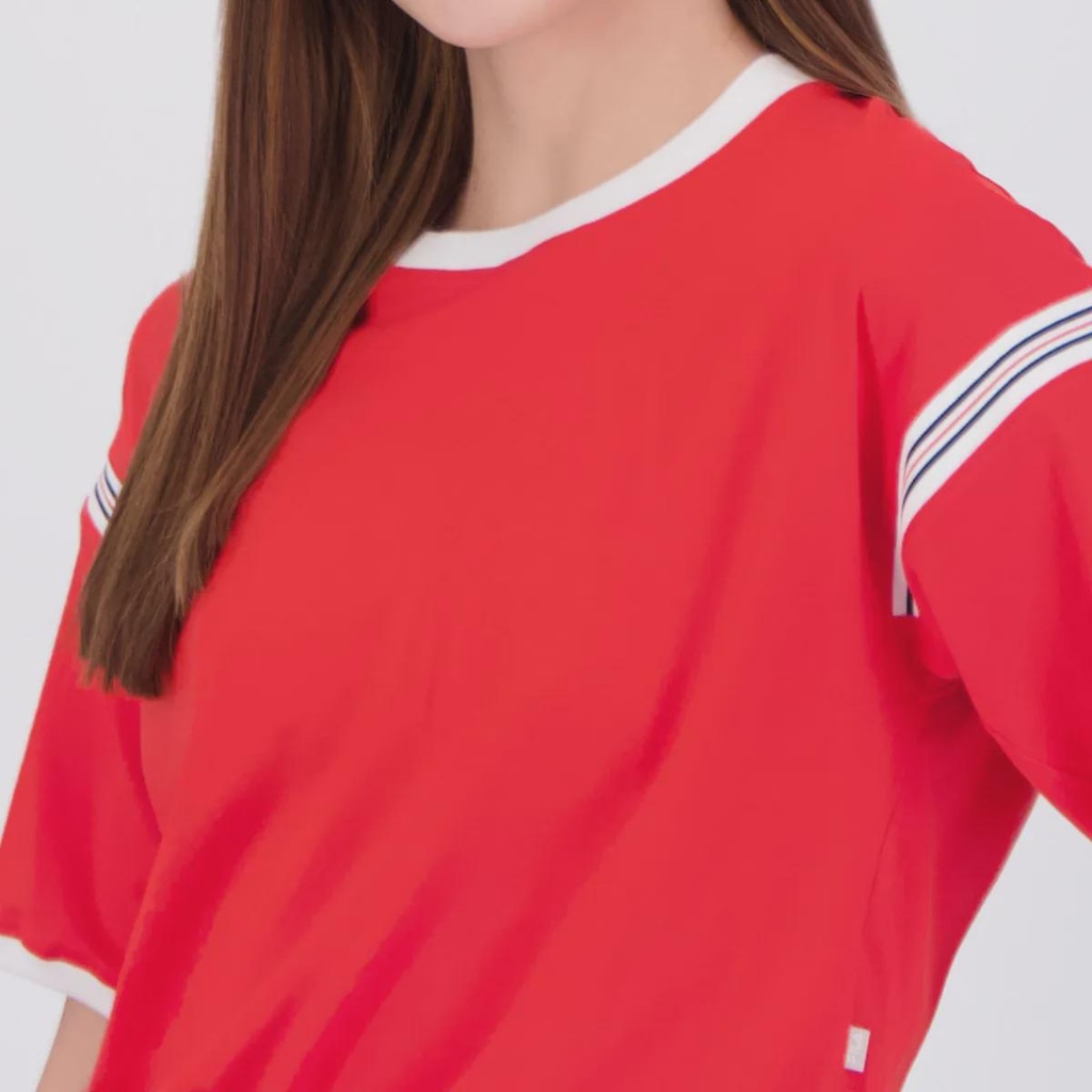 Imagem 5 do produto Camiseta Cropped Fila Chevron Letter Feminino