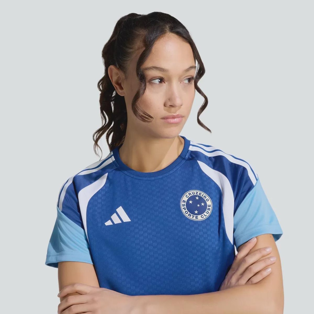 Imagem 3 do produto Camisa do Cruzeiro Treino 2026 adidas Feminina