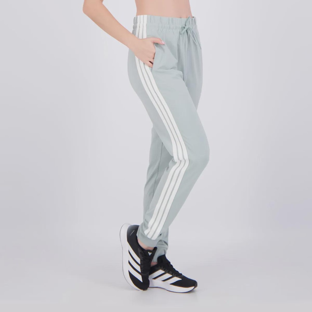 Imagem 2 do produto Calça adidas Single Jersey 3 Stripes Feminina
