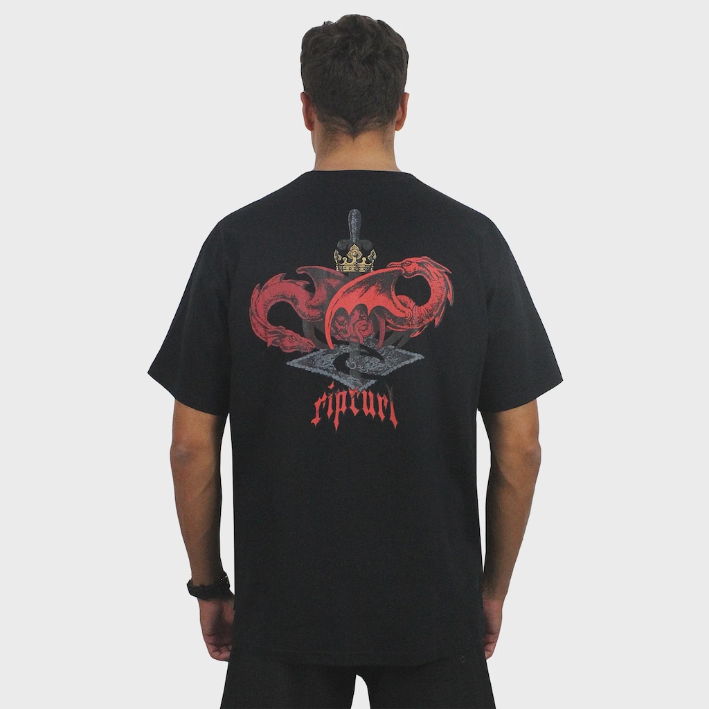 Imagem 2 do produto Camiseta Rip Curl Archive Dragon GM Masculina