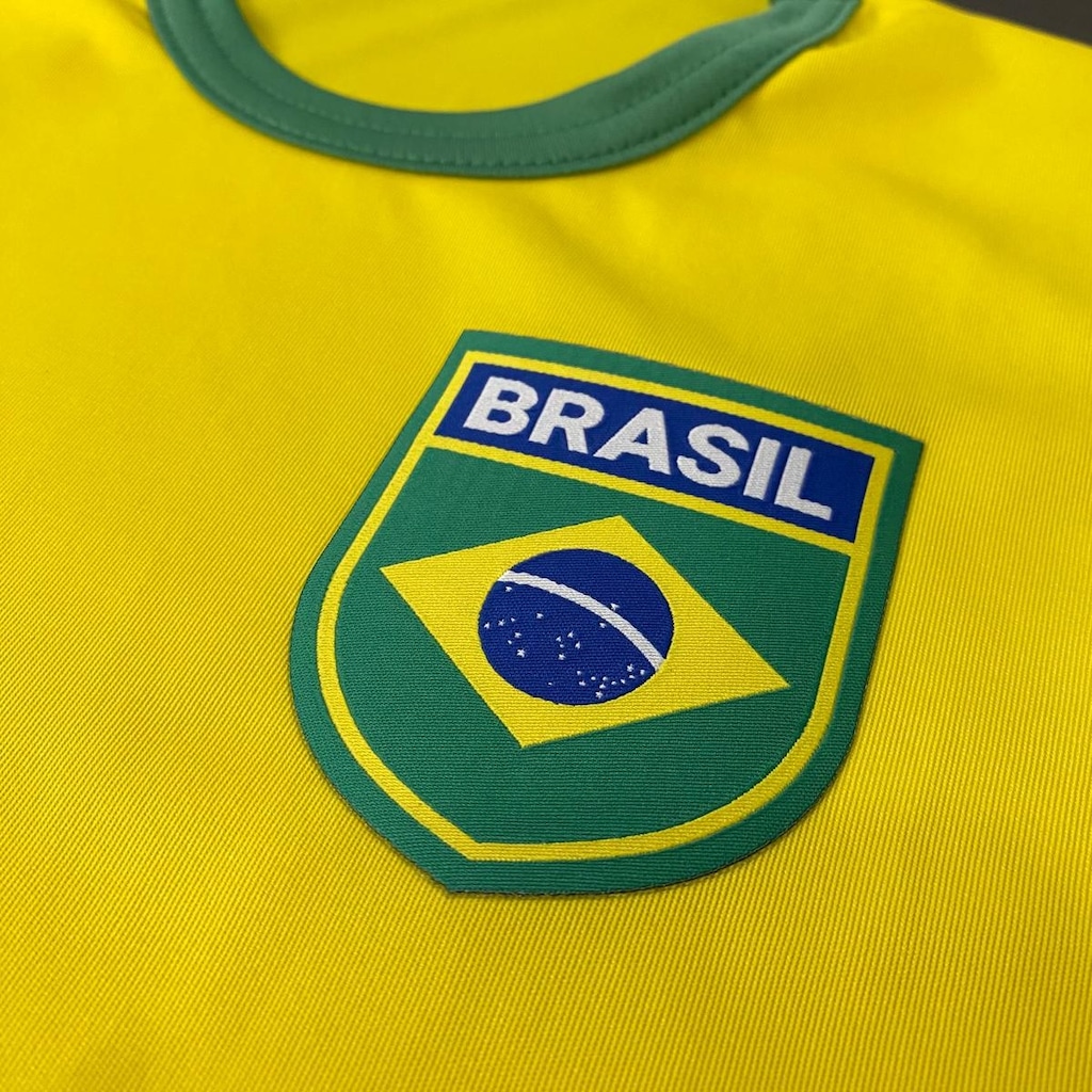 Imagem 4 do produto Camisa Brasil Uniforme 1 Torcedor Olden Sports Infantil