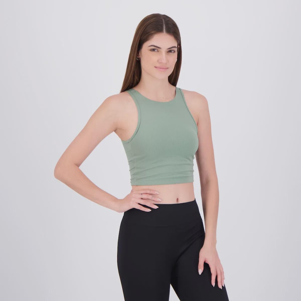 Imagem 2 do produto Top Fila Long Life Ribbed Feminino