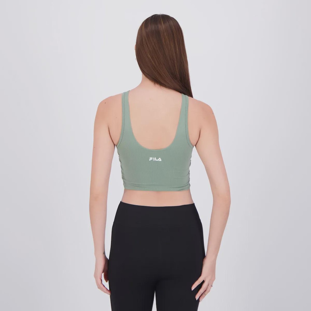 Imagem 4 do produto Top Fila Long Life Ribbed Feminino