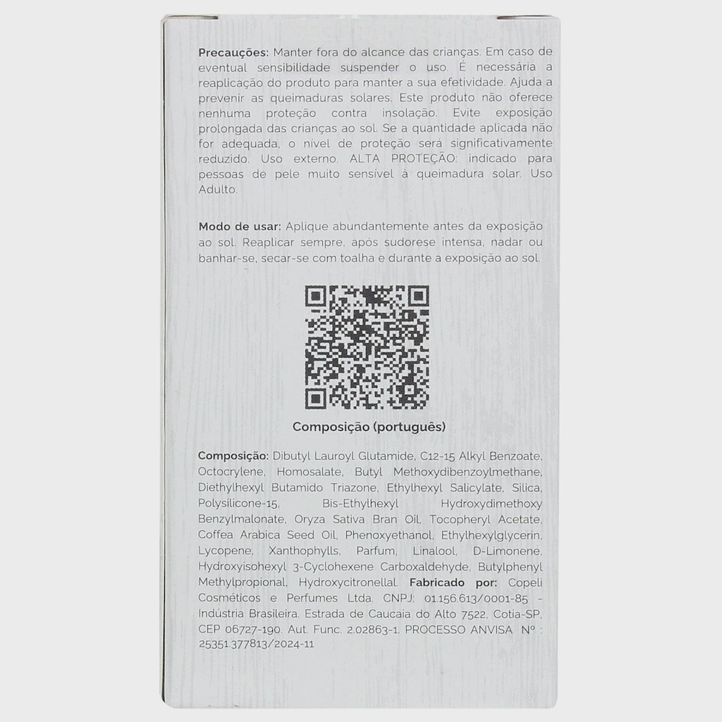 Imagem 5 do produto Protetor Solar Facial e Labial BLU Biochronos FPS 40 Incolor 15g