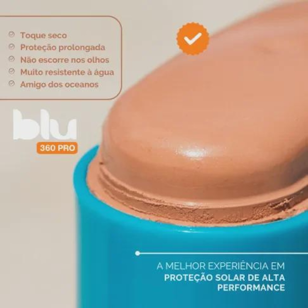 Imagem 5 do produto Protetor Solar Facial BLU 360 Pro FPS 50 Bege 20g