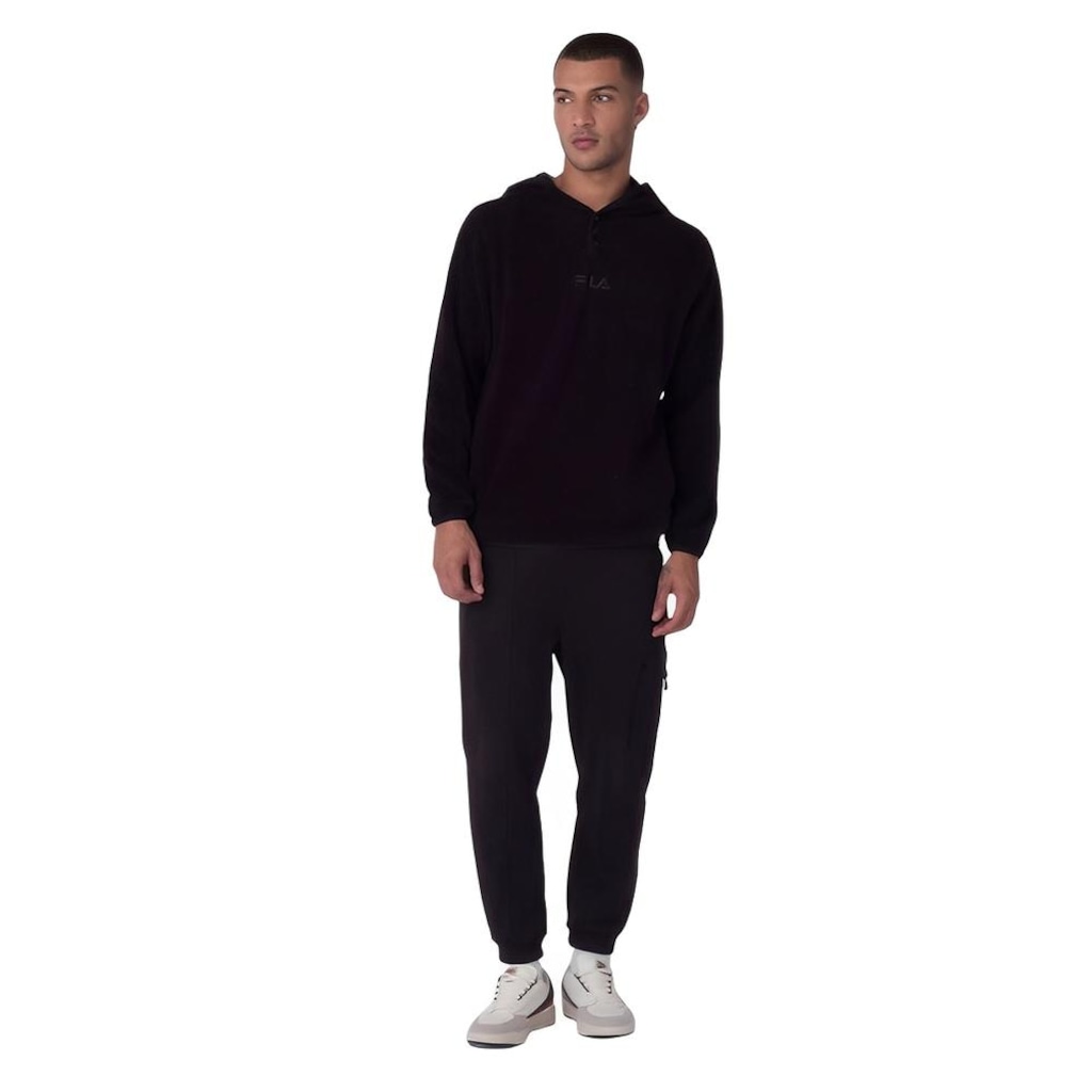 Imagem 3 do produto Jaqueta com Capuz Fila Soft Street Express Masculina