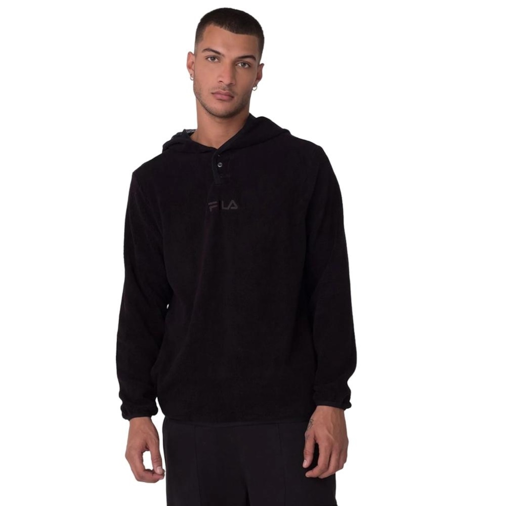 Imagem 4 do produto Jaqueta com Capuz Fila Soft Street Express Masculina