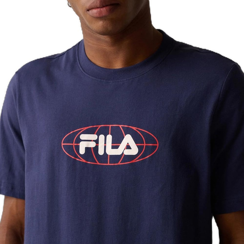 Imagem 4 do produto Camiseta Fila Regular Classic Masculina