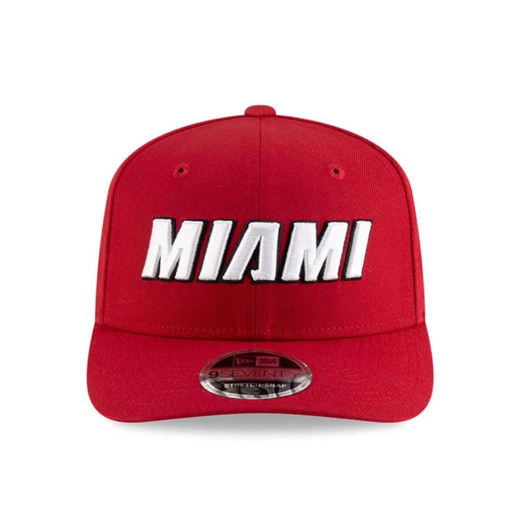 Imagem 2 do produto Boné New Era 9Seventy Strtch Snap Miami Heat NBA Masculino