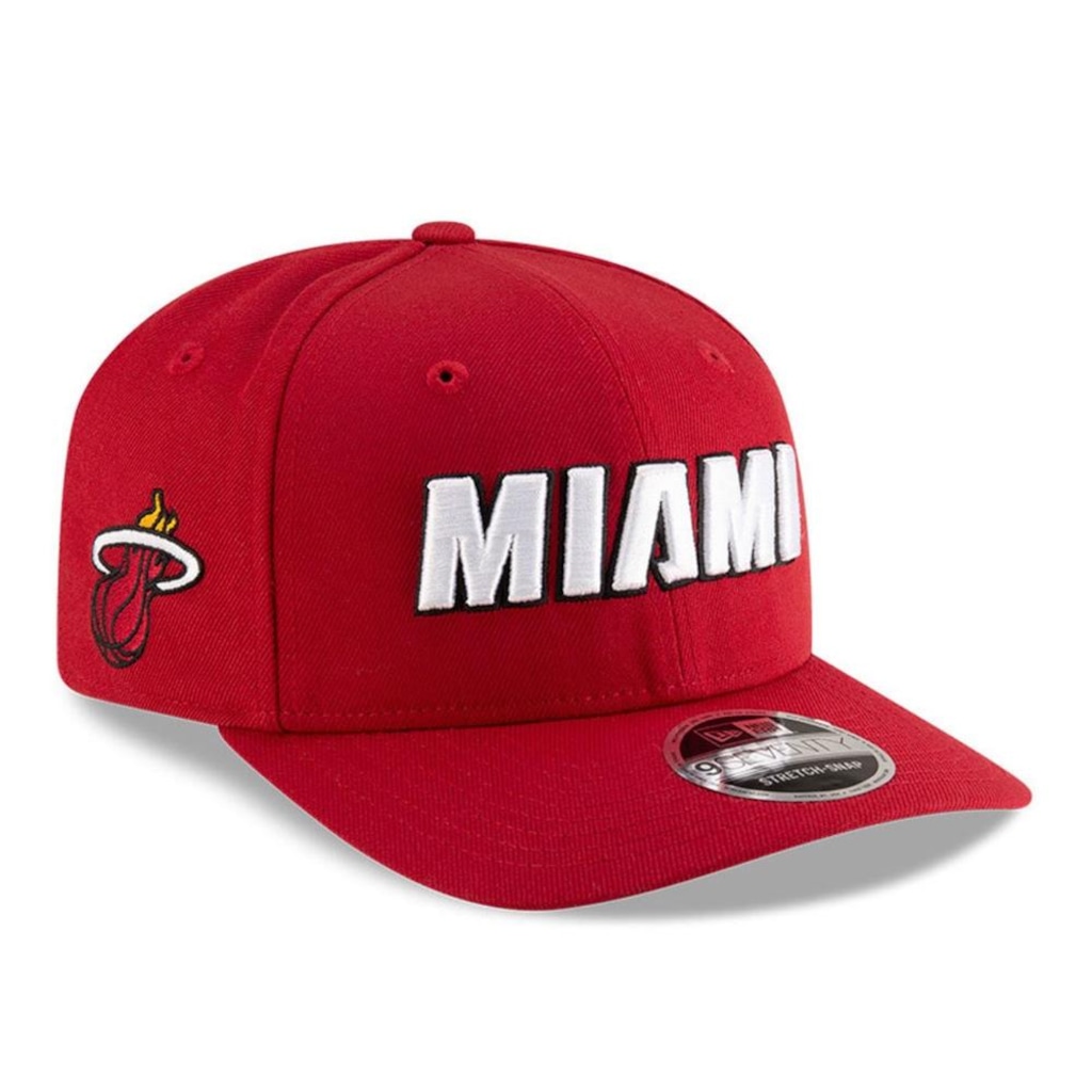 Imagem 3 do produto Boné New Era 9Seventy Strtch Snap Miami Heat NBA Masculino