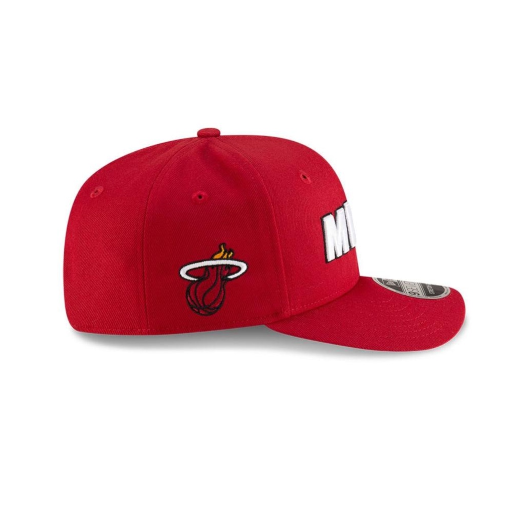 Imagem 4 do produto Boné New Era 9Seventy Strtch Snap Miami Heat NBA Masculino