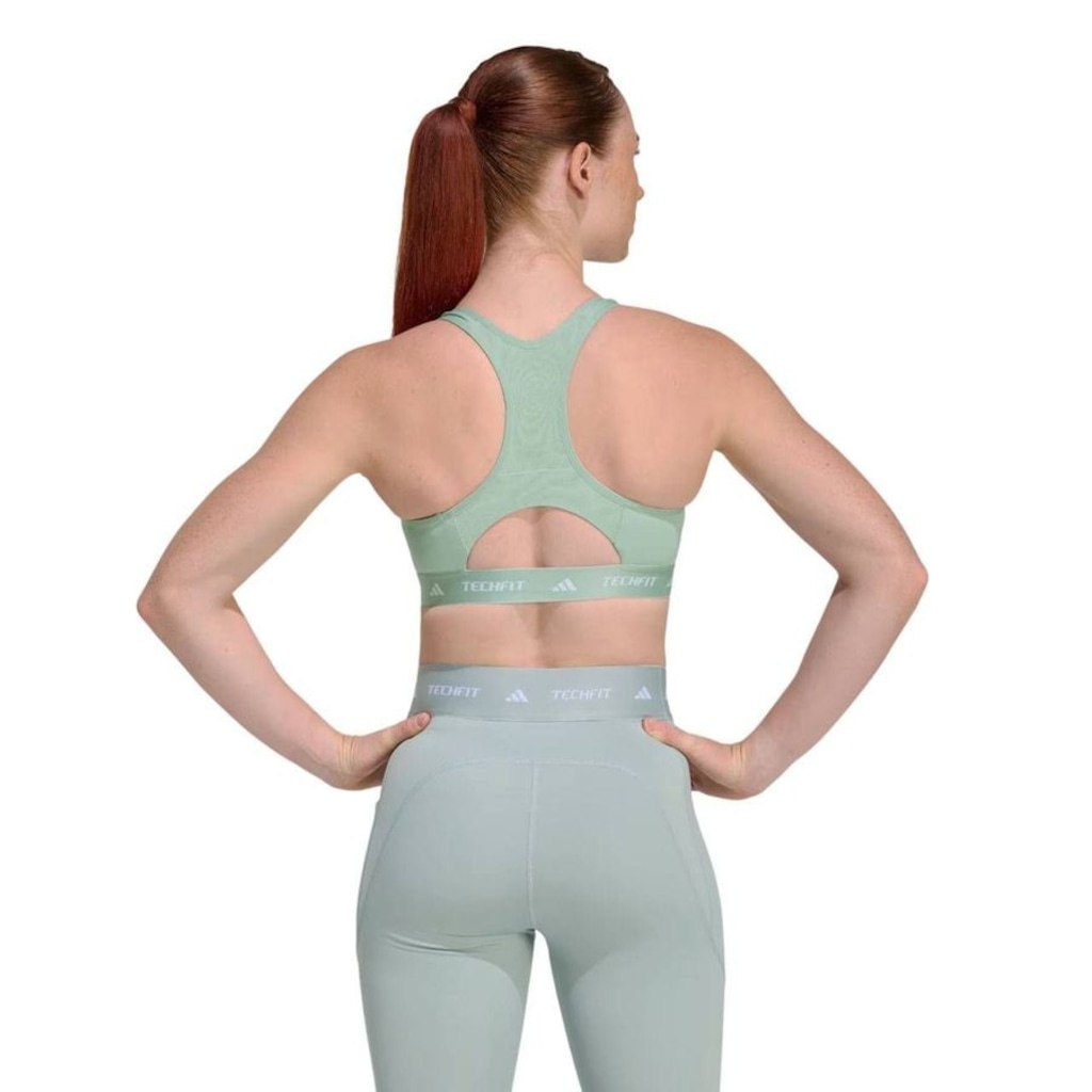 Imagem 2 do produto Top Adidas Techfit Suporte Médio Feminino