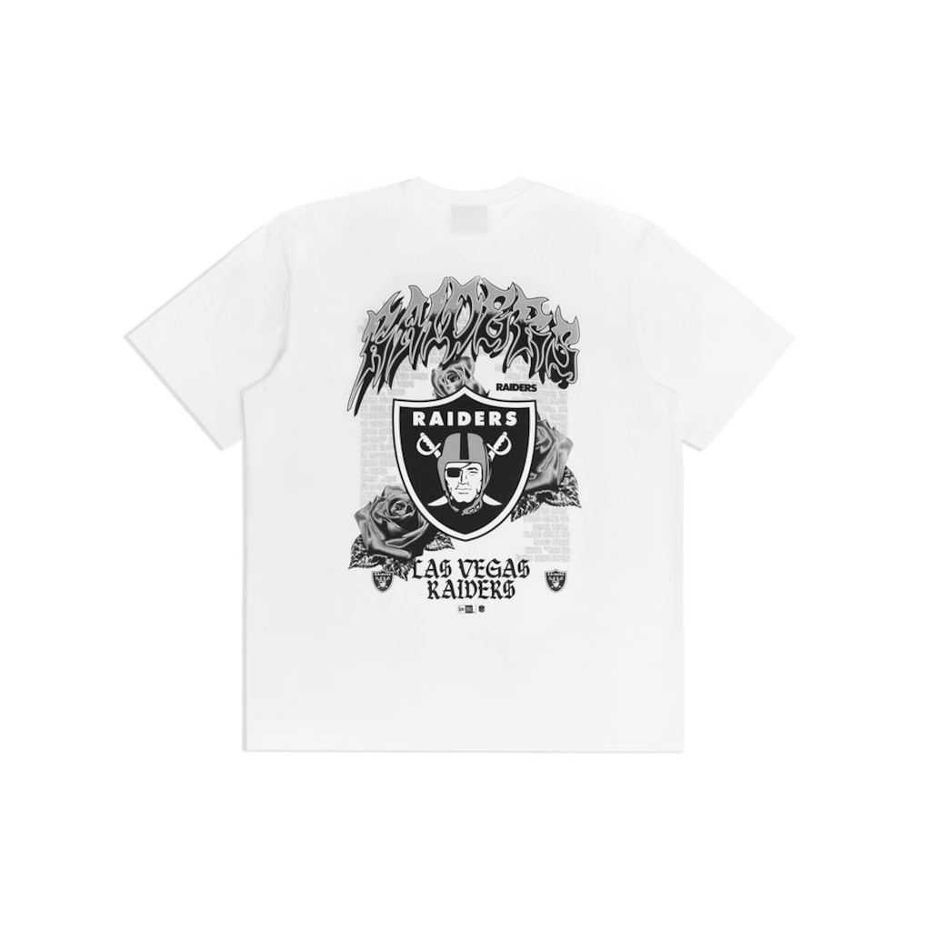 Imagem 2 do produto Camiseta New Era Regular Las Vegas Raiders NFL Masculina